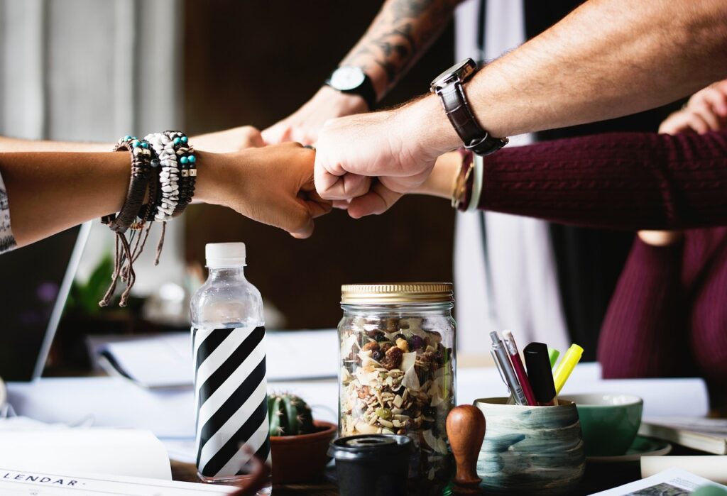 people, group, friends, concept, agreement, fist bump, lifestyle, team, teamwork, cooperation, cooperate, together, togetherness